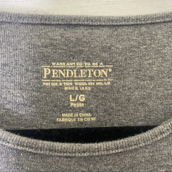 🌈 Pendleton petites long sleeve shirt - Picture 2 of 4